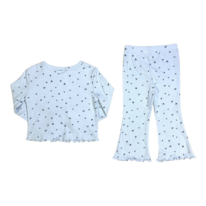 Member's Mark Girls 2-Piece Playwear Set, Pull-On, Long Sleeve, French Terry