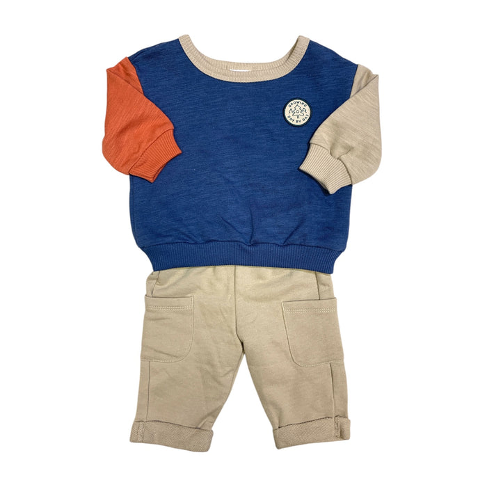 Member's Mark Baby Boys Playwear Set, 2-Piece, Easy Pull-On Style
