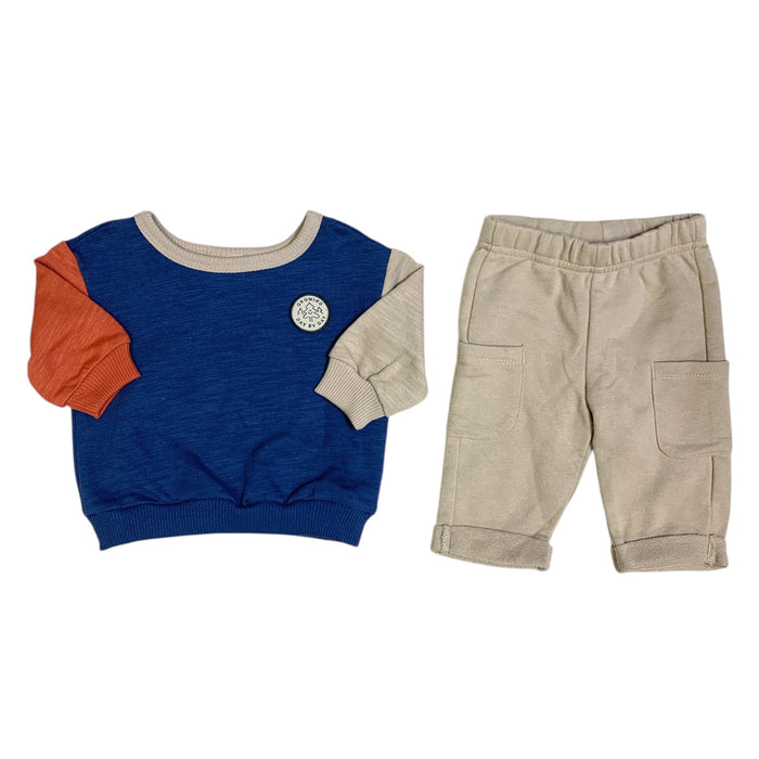 Member's Mark Baby Boys Playwear Set, 2-Piece, Easy Pull-On Style