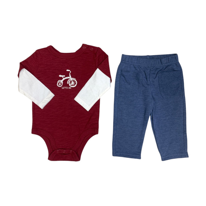 Member's Mark Baby Boys Playwear Set, 2-Piece, Easy Pull-On Style