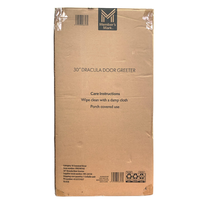 Member's Mark 30" Musical Dracula Door Greeter and Candy Bowl