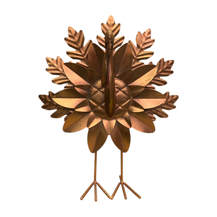 Member's Mark Metal Turkey Decor, Set of Three, Golden Metallic Finish