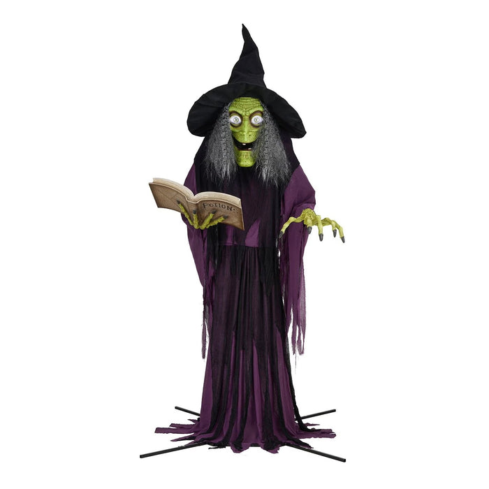 Member's Mark 9-Foot Pre-Lit Animated Spell-Casting Witch