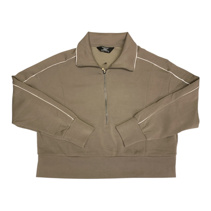 Member's Mark Women's Sandwash Half-Zip Pullover, Long Sleeve, Mock Collar