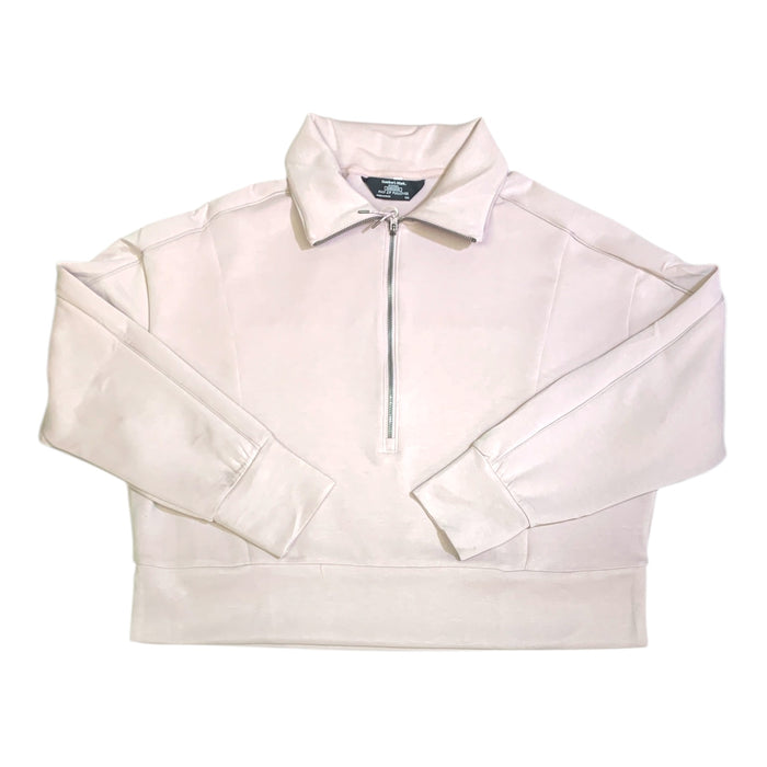 Member's Mark Women's Sandwash Half-Zip Pullover, Long Sleeve, Mock Collar