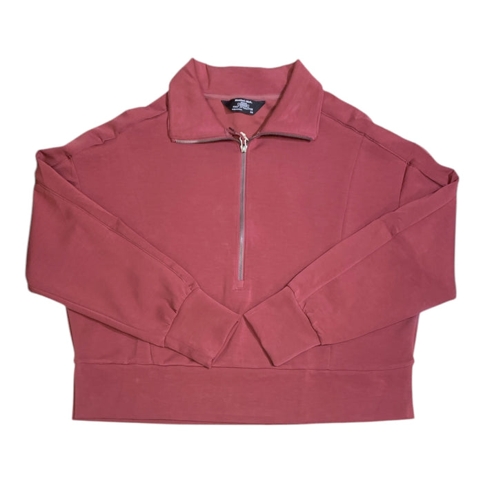 Member's Mark Women's Sandwash Half-Zip Pullover, Long Sleeve, Mock Collar