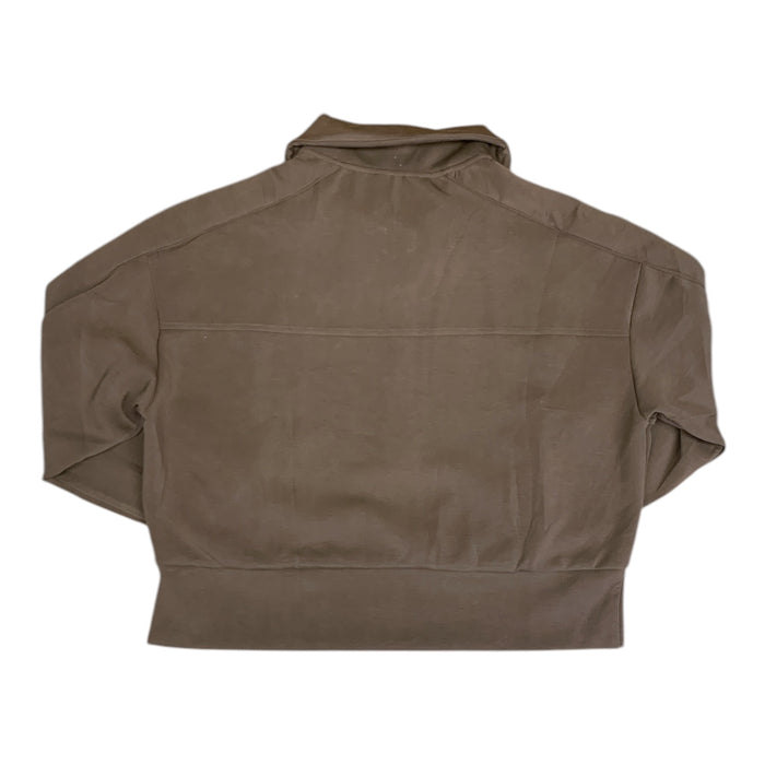 Member's Mark Women's Sandwash Half-Zip Pullover, Long Sleeve, Mock Collar