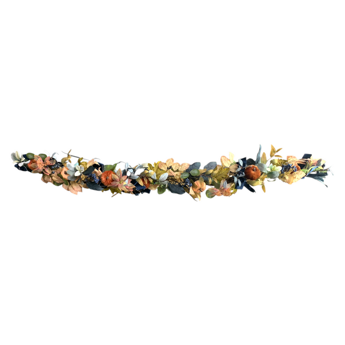 Member's Mark 6-Foot Seasonal Decorative Harvest Garland - Blue