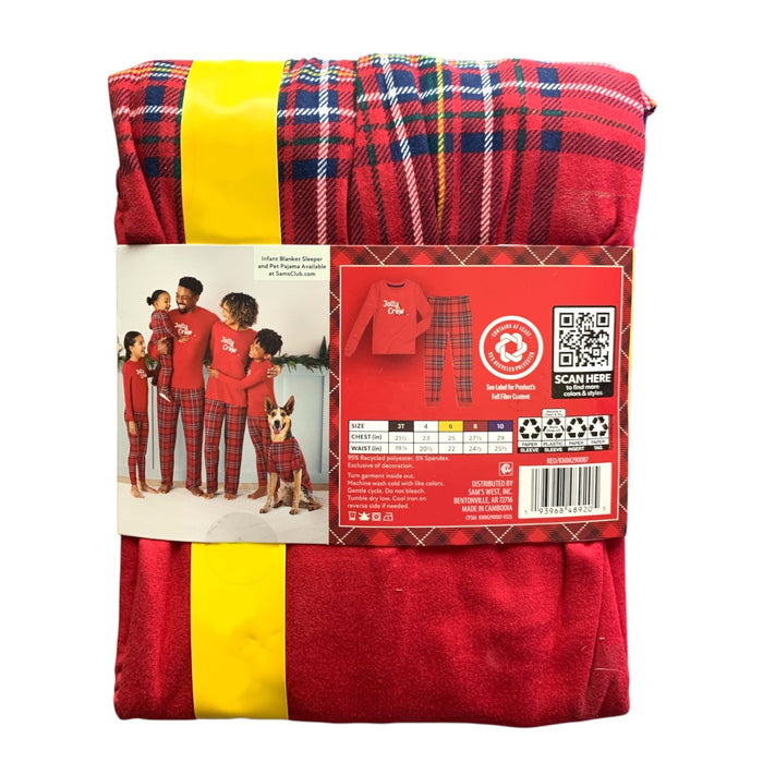 Member's Mark Kids Holiday Family Sleep Pajama Set, 2-Piece, Unisex
