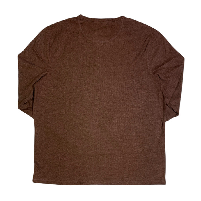 Member's Mark Men's Classic Fit Soft Waffle Knit Thermal Henley