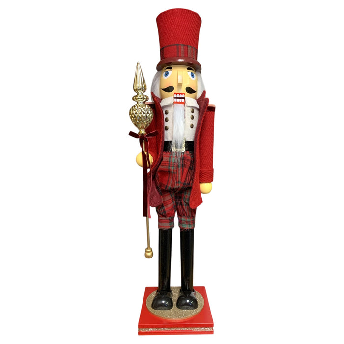 Member's Mark 32-Inch Wooden Nutcracker, Decorative Indoor Decor, Caucasian