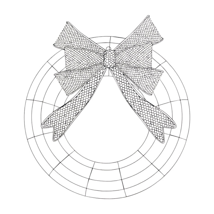 Member's Mark 48-Inch Pre-Lit Wreath Decor