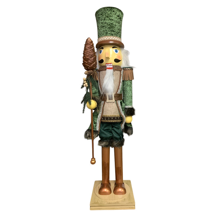 Member's Mark 32-Inch Wooden Nutcracker, Decorative Indoor Decor, Caucasian