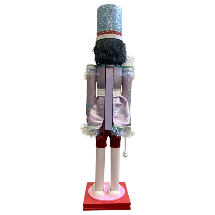 Member's Mark 32-Inch Wooden Nutcracker, Decorative Indoor Decor, Multicultural