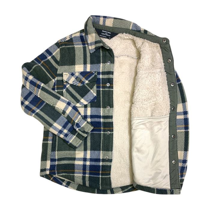 Member's Mark Boys Fleece Shacket, Sherpa Lined with Side Pockets