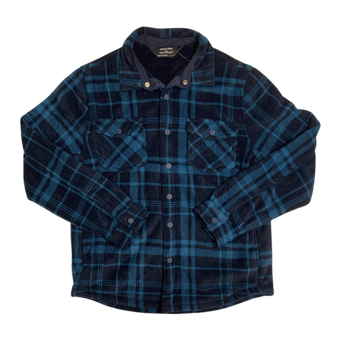 Member's Mark Boys Fleece Shacket, Sherpa Lined with Side Pockets