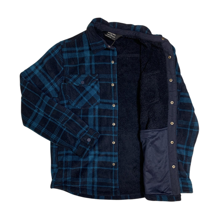 Member's Mark Boys Fleece Shacket, Sherpa Lined with Side Pockets