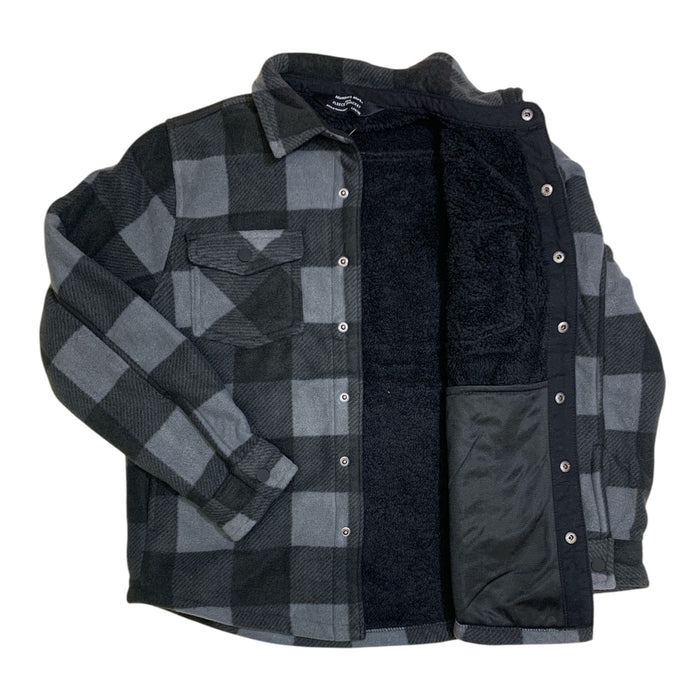 Member's Mark Boys Fleece Shacket, Sherpa Lined with Side Pockets