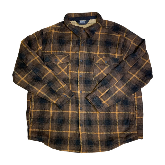 Member's Mark Men's Fleece Shacket, Sherpa Lined with Side Pockets