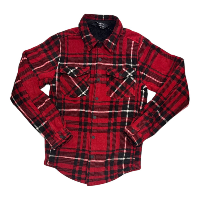 Member's Mark Men's Fleece Shacket, Sherpa Lined with Side Pockets