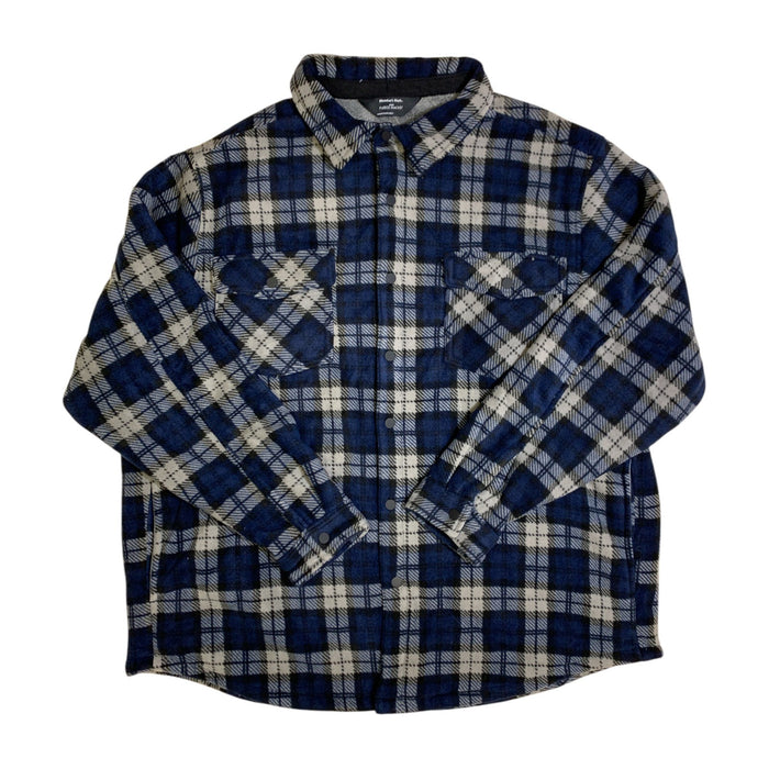Member's Mark Men's Fleece Shacket, Sherpa Lined with Side Pockets