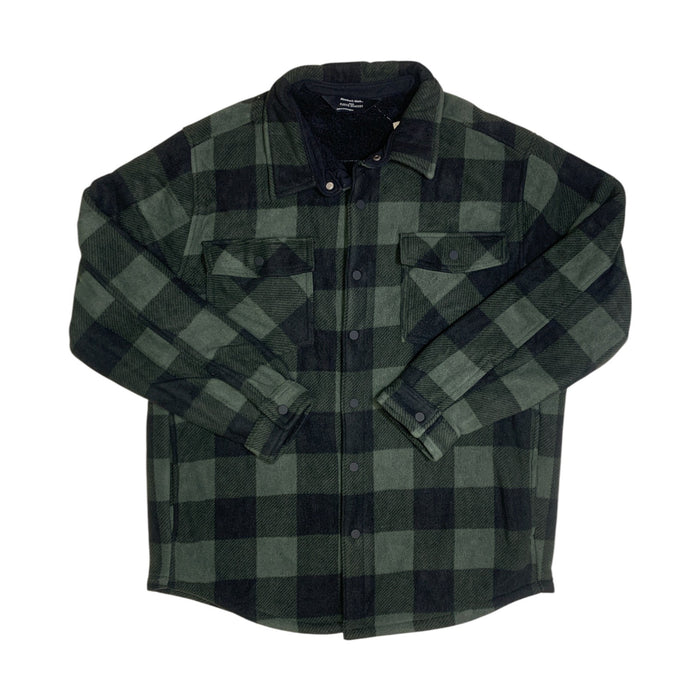 Member's Mark Men's Fleece Shacket, Sherpa Lined with Side Pockets