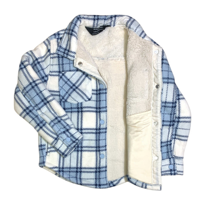 Member's Mark Girls Fleece Shacket, Sherpa Lined with Side Pockets