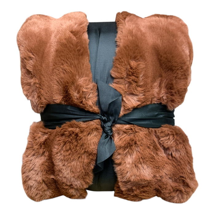 Member's Mark Hotel Premier Collection Luxury Faux Fur Throw, 60" x 70"