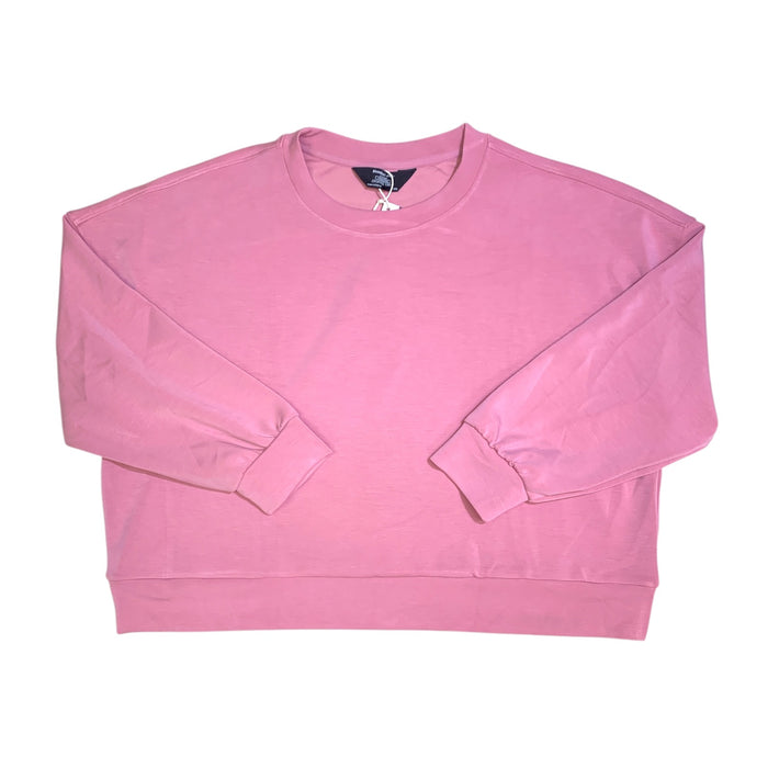Member's Mark Womens Sandwash Cropped Crew Pullover Sweatshirt