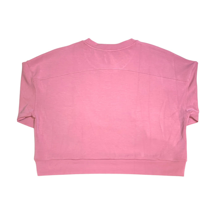 Member's Mark Womens Sandwash Cropped Crew Pullover Sweatshirt
