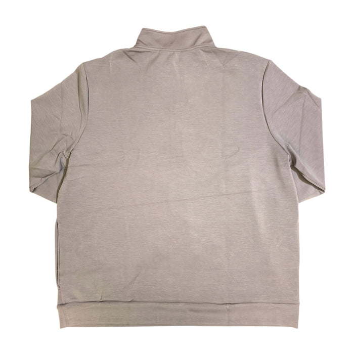 Member's Mark Men's Soft Sandwash Quarter Zip Mock Neck Pullover