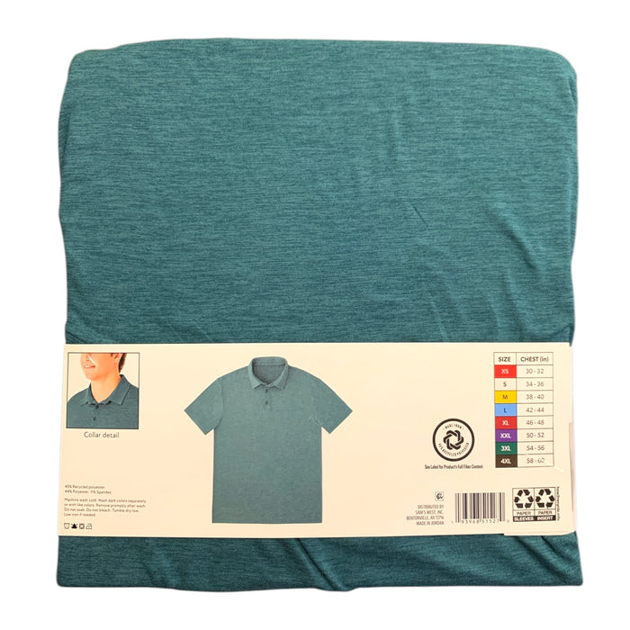 Member's Mark Mens Favorite Soft Polo, Classic Fit, Tag-Free, Polyester Blend