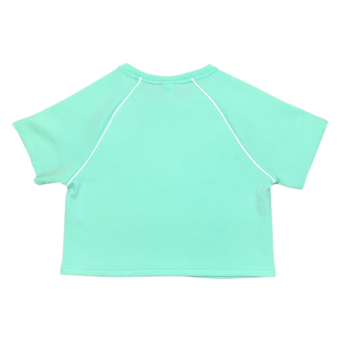 Member's Mark Girls Sandwash Tee, Short Sleeve, Crewneck with Contrast Piping