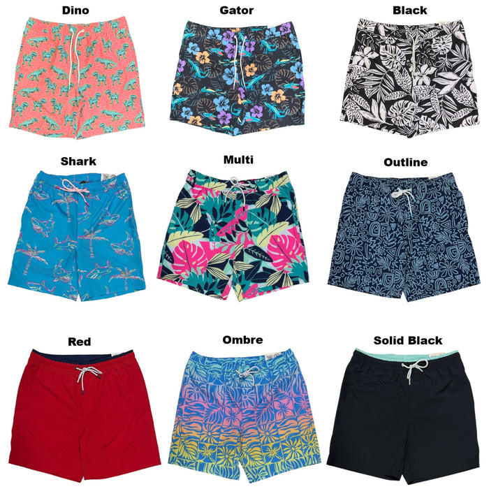 Member's Mark Mens Resort Swim Trunk, Performance Boxer Brief Liner