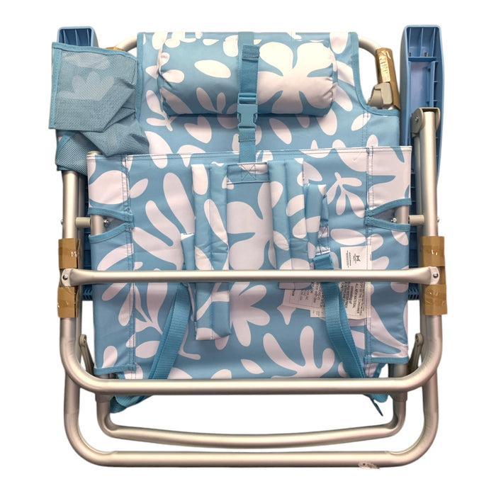Member's Mark Reclining Beach Chair with Backpack Straps