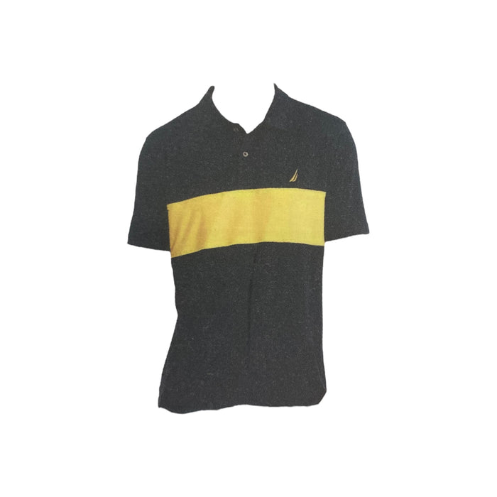 Nautica Men's Quick Dry Shot Sleeve Color Block Performance Polo