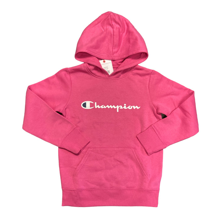 Champion Hoodie Girl's Youth Sweatshirt Warm Crew Neck Kangaroo Pocket Pullover, CAR390