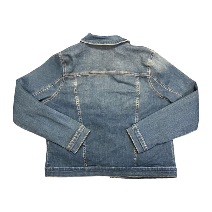 Seven Women's Stretch Long Sleeve Classic Denim Jacket