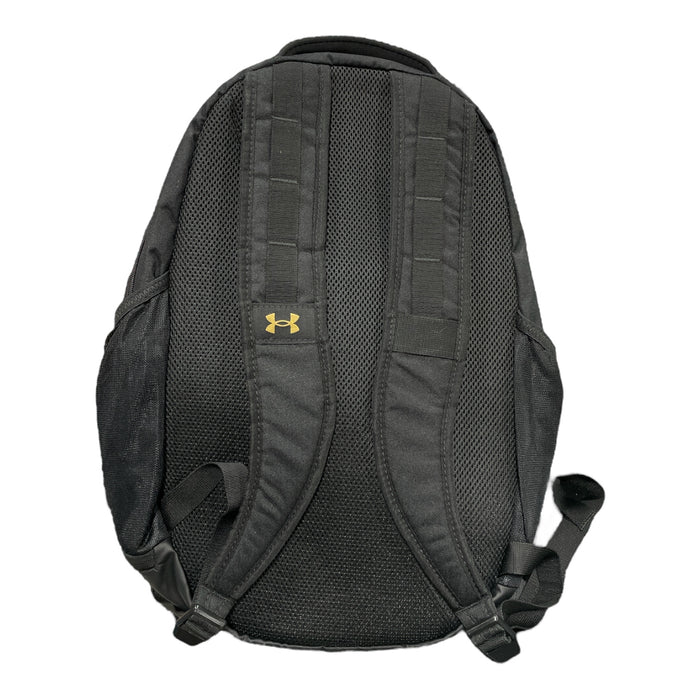 Under Armour UA Storm Adult Hustle 5.0 Backpack, Black and Gold