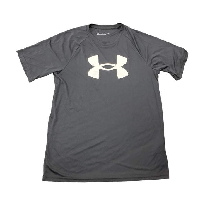 Under Armour Boy's Big Logo Short Sleeve Super Soft T-Shirt, 1363283