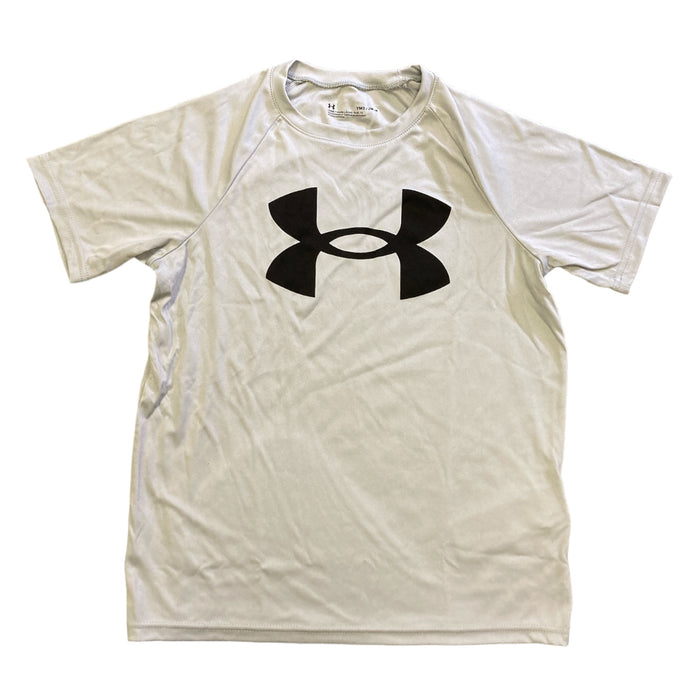 Under Armour Boy's Big Logo Short Sleeve Super Soft T-Shirt, 1363283