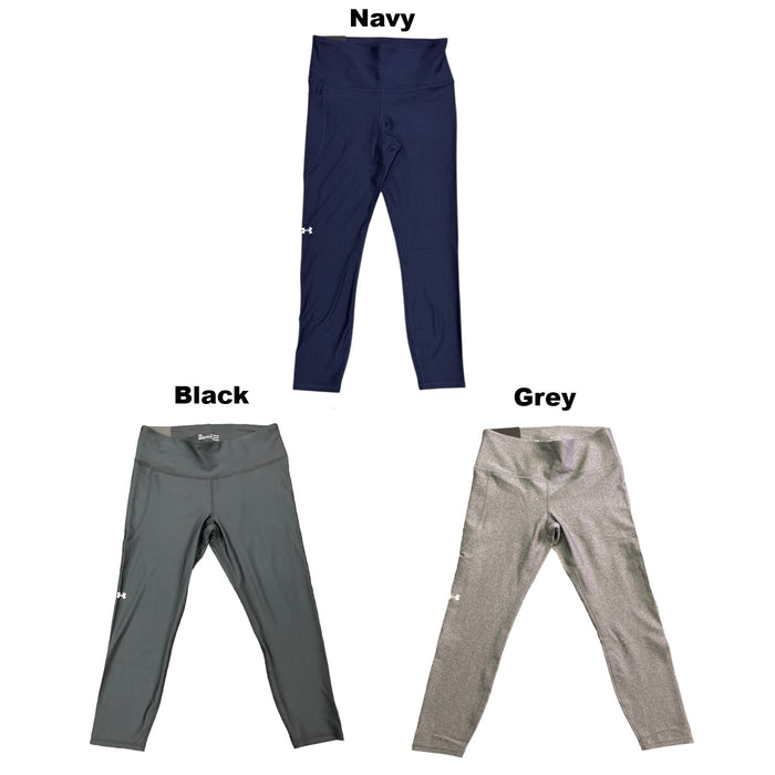 Under Armour Women's HeatGear Armour Hi-Rise Ankle Crop Leggings