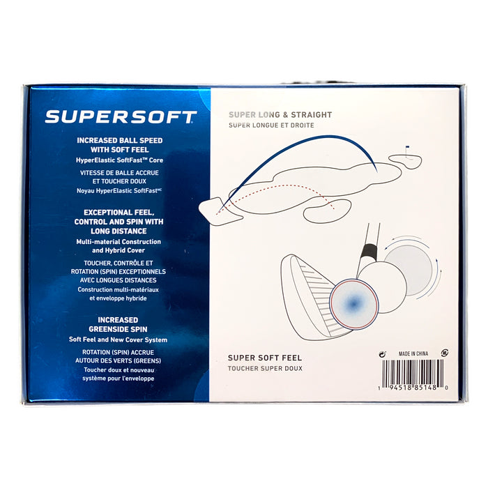 Calloway Supersoft Improved Performance Golf Balls - 12 Pack (2023)