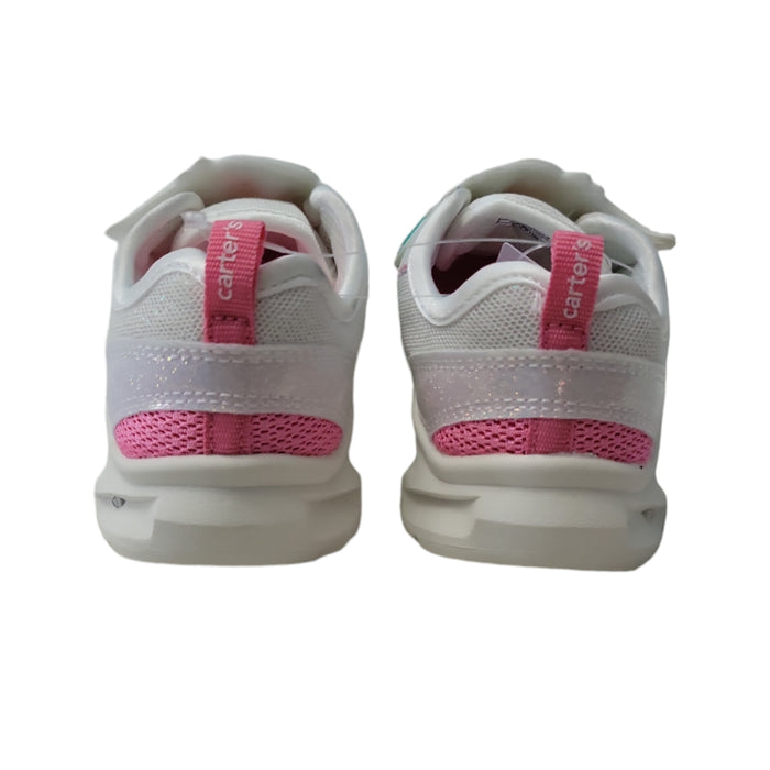 Carter's Toddler Girl's Light Up Velcro Strap Pull On Sneaker