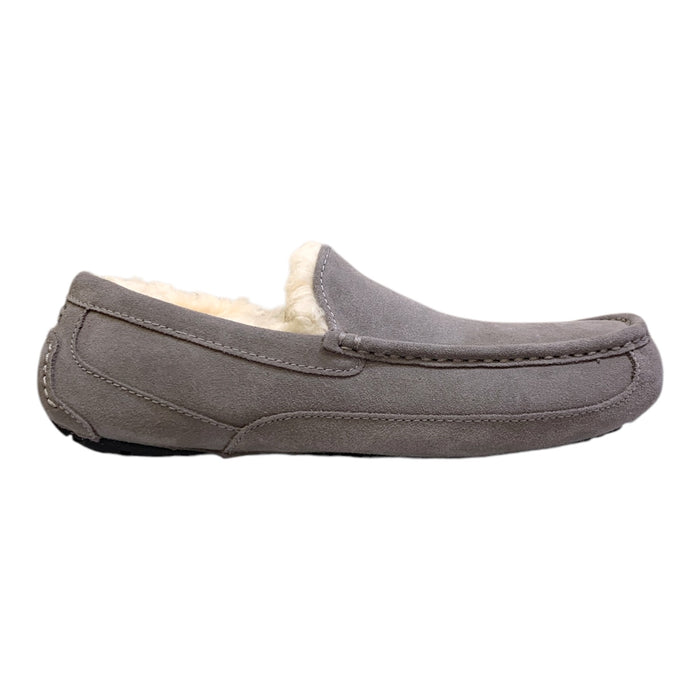 UGG Men's Slip On Wool Lined Indoor/Outdoor Suede Ascot Loafer Slipper