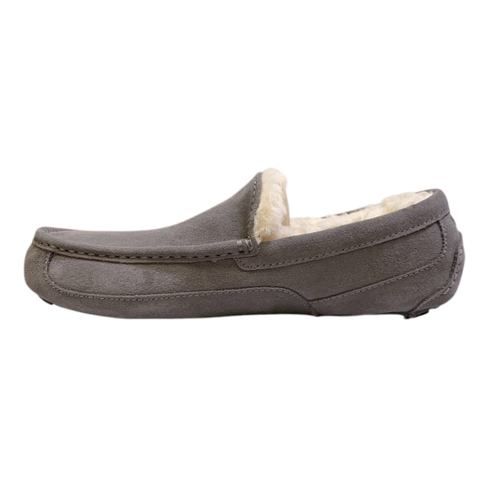 UGG Men's Slip On Wool Lined Indoor/Outdoor Suede Ascot Loafer Slipper