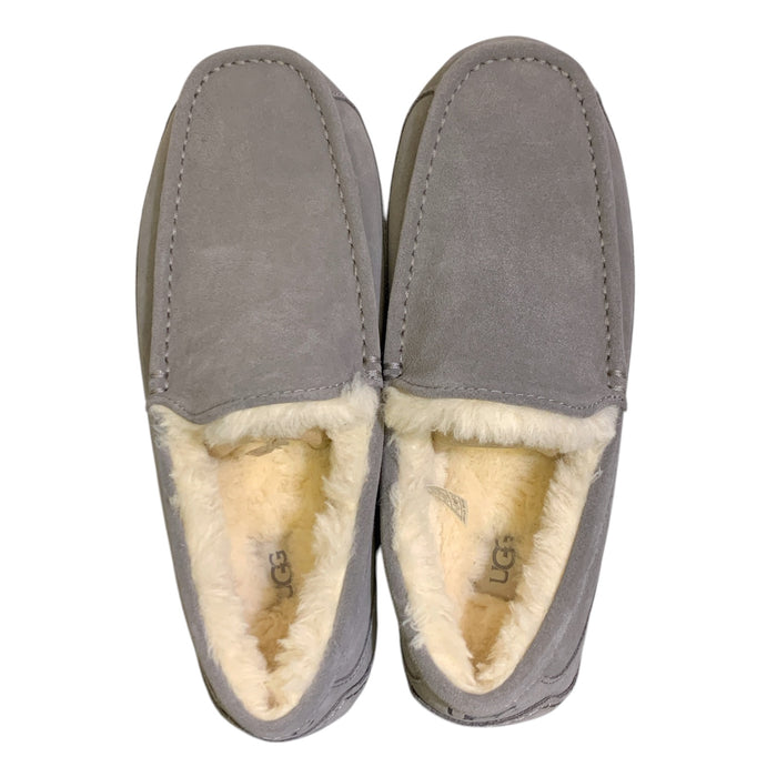 UGG Men's Slip On Wool Lined Indoor/Outdoor Suede Ascot Loafer Slipper