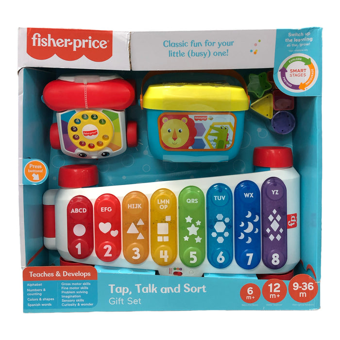 Fisher Price Tap, Talk and Sort Teaching and Development Gift Set