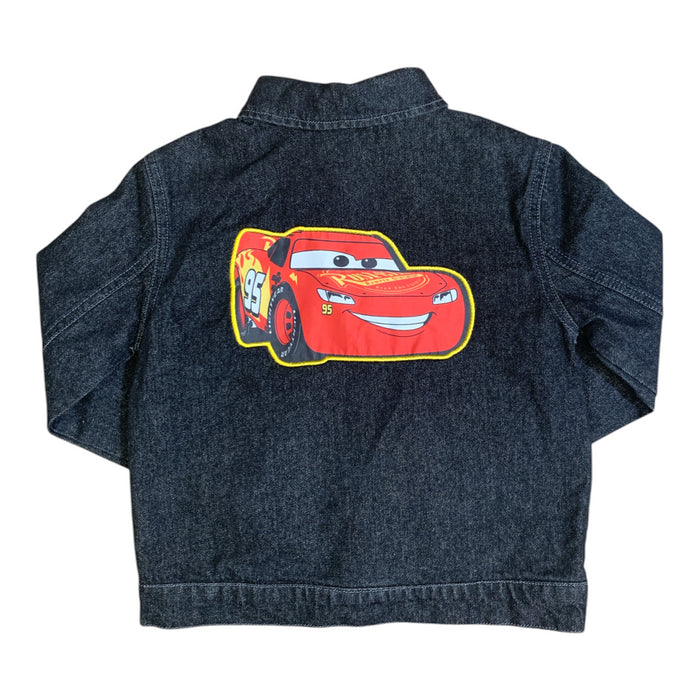 DreamWave Boy's Licensed Character Long Sleeve Denim Jacket with Patches