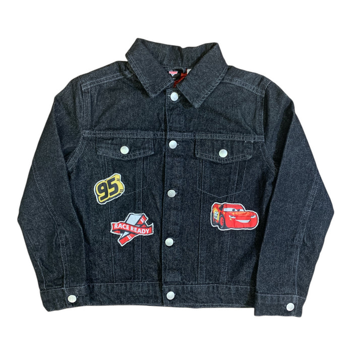DreamWave Boy's Licensed Character Long Sleeve Denim Jacket with Patches